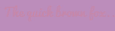 Image with Font Color C587AA and Background Color BC8CBB